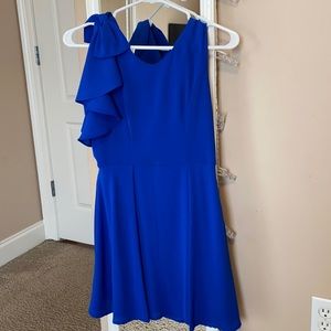 Blue dress